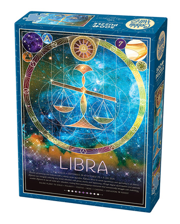 Puzzle 500 Znaki zodiaku Waga 112276