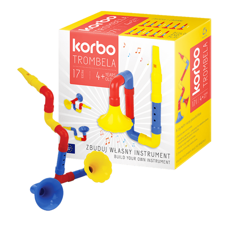 Trombela instrument muzyczny 17 elementów