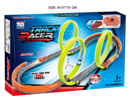 Tor wyścigowy z autkiem w zestawie SN144  AN01