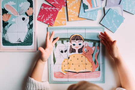 Wspomagajki 1,2,3! Układam Moi mali przyjaciele