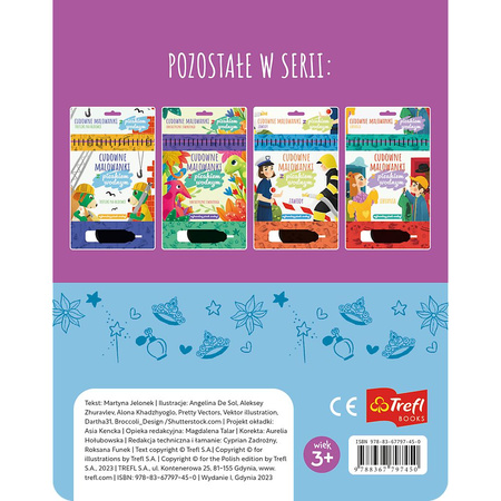 Księżniczki, wróżki, syrenki. Pisak wodny