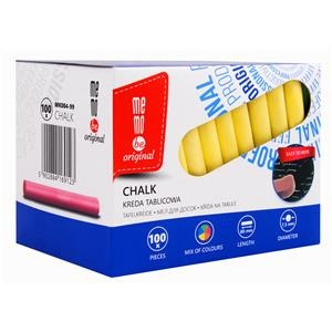 Kreda tablicowa MEMOBE kolorowa 100 szt.