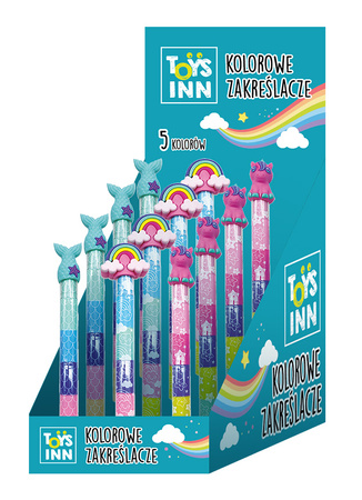 Zakreślacz 5w1 ToysInn STN 9056 1szt.mix