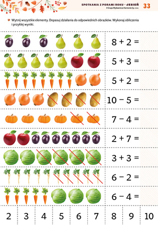 Spotkania z porami roku Jesień materiały dla uczniów z niepełnosprawnością intelektualną