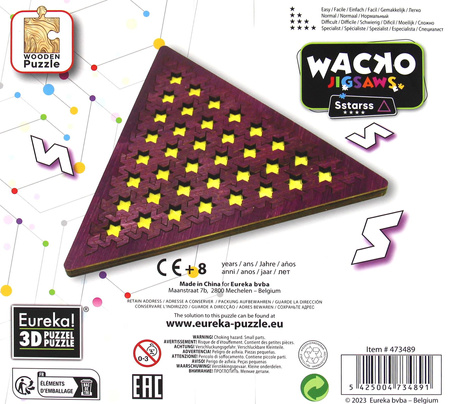 Łamigłówka Wacko Sstarss 12 elementów poziom 4/4