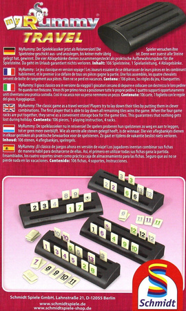 Gra Rummy wersja podróżna