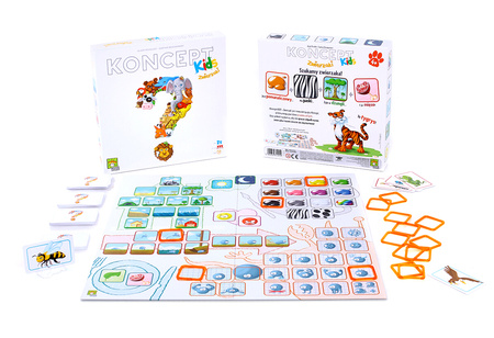 Gra Koncept kids zwierzaki