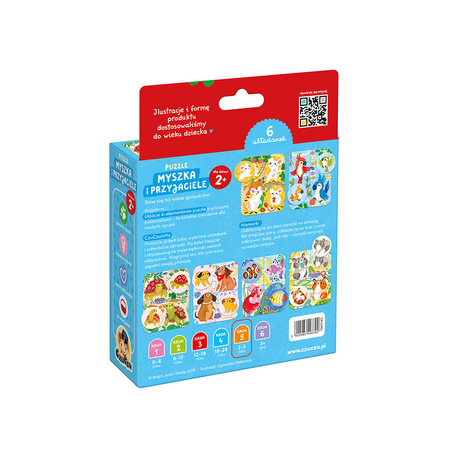 Puzzle Myszka i przyjaciele CzuCzu