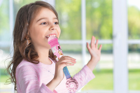 Mikrofon świecący z głośnikiem Barbie Lexibook MIC90BB