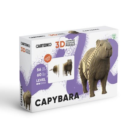 Cartonic 3D Puzzle CAPYBARA
