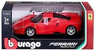BBURAGO MODEL ENZO FERRARI RED 1:24