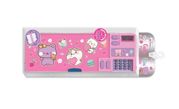 Piórnik z kalkulatorem Miśki