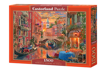 Puzzle 1500 Romantyczny wieczór w Wenecji C-151981-2
