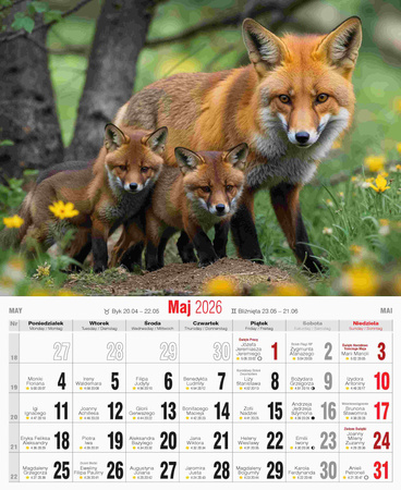 Kalendarz 2026 Przyjaciele KSMS-7