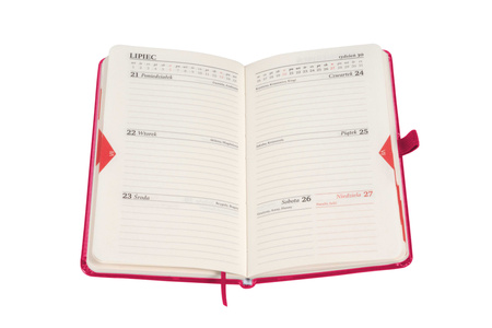 Kalendarz 2026 Memofix A6 TDW różowy