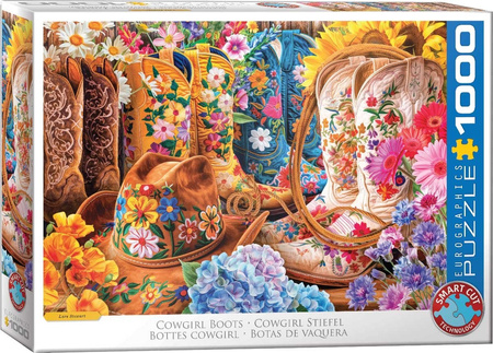 Puzzle 1000 Cowgirl Boots by Lars Stewart 6000-5948