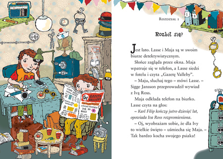 Tajemnica dinozaura. Biuro Detektywistyczne Lassego i Mai