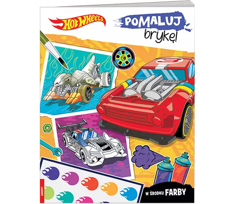 Hot Wheels Pomaluj brykę! MAK-1601