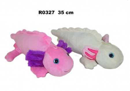 Maskotka Aksolotl 35cm R0327 1szt.mix