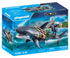 Playmobil Rekin olbrzym z piratem 71793