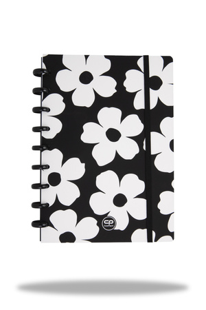 Kołobrulion B5 Flores Jasmine z gumką 100 kartek