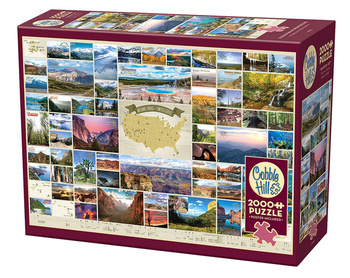 Puzzle 2000 Parki narodowe w Stanach Zjednoczonych 113112