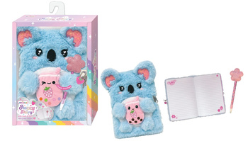 Futrzany pamiętnik z długopisem Koala