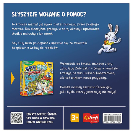 Komiks Spy Guy. Zwierzaki