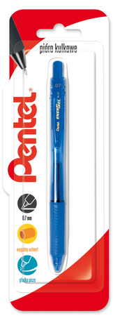 Pióro kulkowe 0,7 mm EnerGel BL107 niebieski 1 szt.