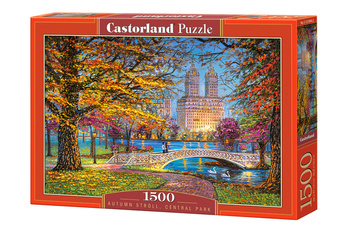 Puzzle 1500 Jesienny spacer Central Park C-151844