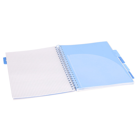 Kołozeszyt Strigo A4 Project Book Unicorn czarny kratka