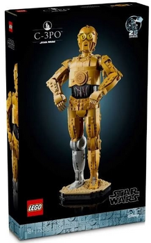 Lego Star Wars C-3PO figurka Droida do zbudowania 75398