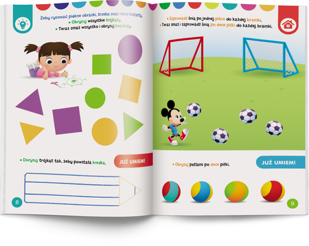 Disney Maluch Elementarz 3-latka ćwiczenia  MCS-9201S1