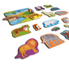 Zestaw magnetyczny z tablicą Zoo RK2090-02