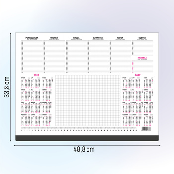Kalendarz 2026 Biuwar mały