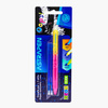 Długopis wymazywalny Click 0,5 mm Astrapen Oops! neon + 2 wkłady wymazywalne blister 1szt.mix