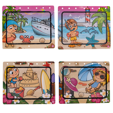 Książeczka z pisakiem wodnym wakacje