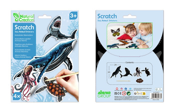 Naklejki do wydrapywania Stworzenia Morskie