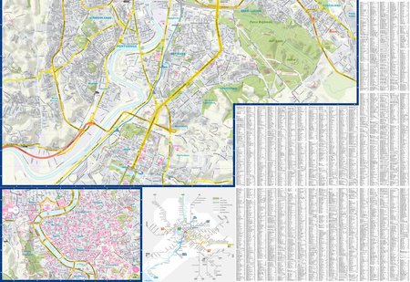 Rzym i Watykan mapa samochodowa 1:12 000 papier 2024