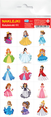 Naklejki Księżniczki 01