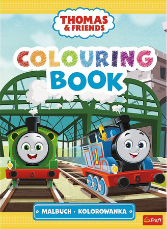 Tomek i Przyjaciele. Kolorowanka. Malbuch. Colouring book. Thomas&Friends