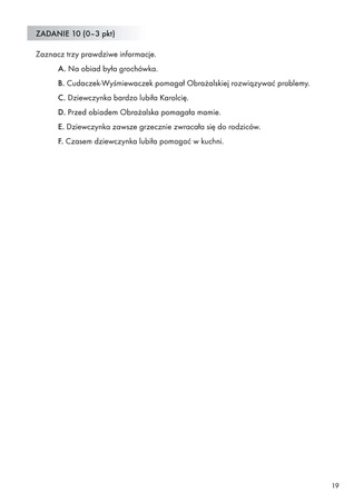 Lubię czytać ze zrozumieniem testy dla uczniów klas II–IV szkoły podstawowej