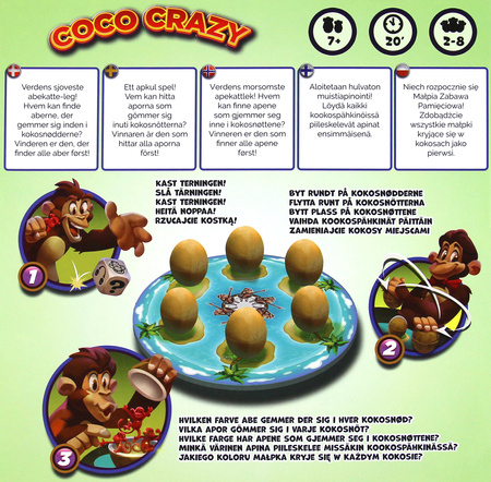 Gra Coco Crazy edycja polska