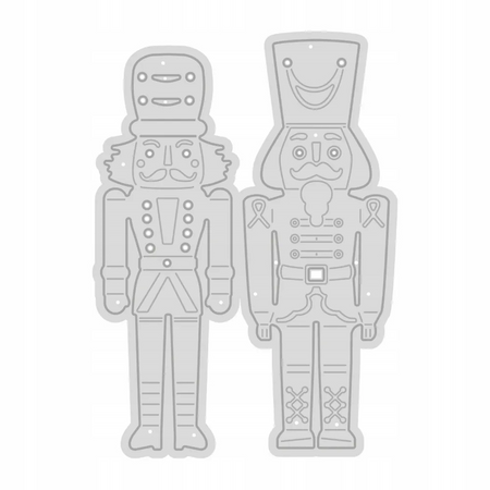 Zestaw wykrojników Dziadek do orzechów 2szt.