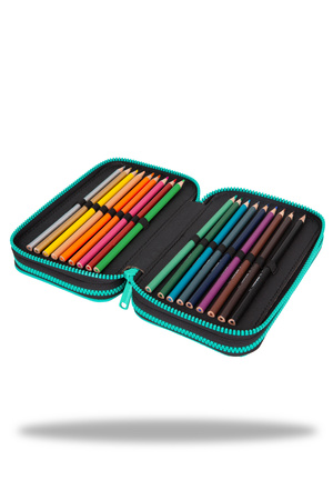 Piórnik 3-komorowy z wyposażeniem Coolpack Jumper 3 wildkid