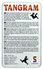 Gra Tangram w metalowej puszce