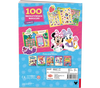 Disney Mix 100 brokatowych naklejek NB-9112