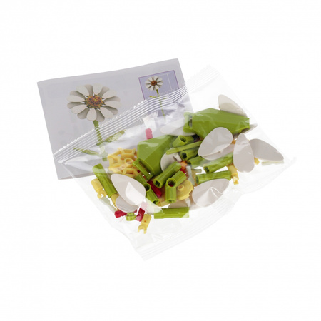 Klocki konstrukcyjne Kwiaty 88 elementów