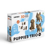 Cartonic 3D Puzzle PUPPIES TRIO