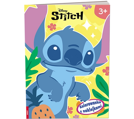 Disney Stich Kolorowanka z naklejkami NA-9141